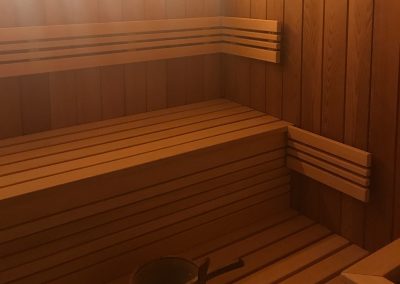 Le Fouquet's : Sauna